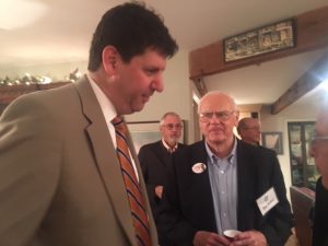 Steve Dettlebach and Don Daiker at the Fundraiser
