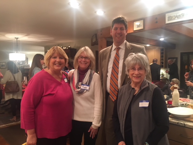 Community members with Steve Dettlebach